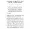 Formal Modeling and Analysis of Hybrid Systems: A Case Study in Multi-robot Coordination