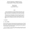 Formal Verification of Digital Circuits Using Symbolic Ternary System Models