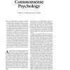 Formalizations of Commonsense Psychology
