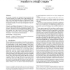 Formalizing and verifying semantic type soundness of a simple compiler