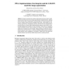FPGA implementation of an integrate-and-fire LEGION model for image segmentation
