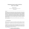 Fragments-based Model Reduction: Some Case Studies