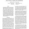 Frame consistency: computing with causal explanations