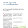 Freestyle Data Fitting and Global Temperatures