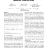 From a Stream of Relational Queries to Distributed Stream Processing