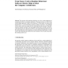 From Source Code to Runtime Behaviour: Software Metrics Help to Select the Computer Architecture