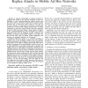 From Time Domain to Space Domain: Detecting Replica Attacks in Mobile Ad Hoc Networks