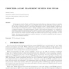 Frontier: A Fast Placement System for FPGAs