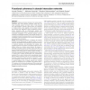 Functional coherence in domain interaction networks