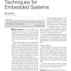 Functional Debug Techniques for Embedded Systems