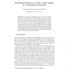 Functional Verification of Power Gated Designs by Compositional Reasoning