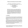 Fusing sensor information for location estimation
