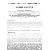Fuzzy Controller for Matrix Converter System to Improve its Quality of Output