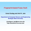 Fuzzy Vault for Fingerprints