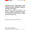 Gaining Process Information from Clinical Practice Guidelines Using Information Extraction