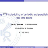 Gang FTP scheduling of periodic and parallel rigid real-time tasks
