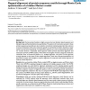 Gapped alignment of protein sequence motifs through Monte Carlo optimization of a hidden Markov model