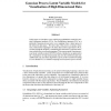 Gaussian Process Latent Variable Models for Visualisation of High Dimensional Data
