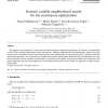 General variable neighborhood search for the continuous optimization