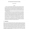 Generalized connection caching