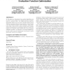 Genetic algorithms for mentor-assisted evaluation function optimization