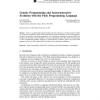 Genetic Programming and Autoconstructive Evolution with the Push Programming Language