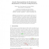 Genetic Representations for Evolutionary Minimization of Network Coding Resources