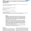 Genetic weighted k-means algorithm for clustering large-scale gene expression data