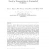 Genotype representations in grammatical evolution