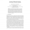Geometric Differential Evolution on the Space of Genetic Programs