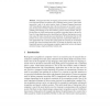 Gestural Interaction Using Feature Classification