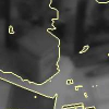 Globally Optimal Image Segmentation with an Elastic Shape Prior