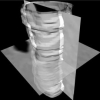 Globally Optimal Segmentation of Interacting Surfaces with Geometric Constraints