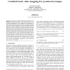Gradient-based value mapping for pseudocolor images