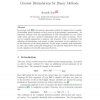Greatest Bisimulations for Binary Methods