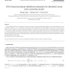GSA-based maximum likelihood estimation for threshold vector error correction model