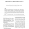 Guided Visualization of Ultrasound Image Sequences