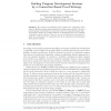 Guiding Program Development Systems by a Connection Based Proof Strategy