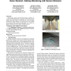 Hallway monitoring with sensor networks