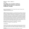 Handling non-canonical software requirements based on Annotated Predicate Calculus