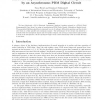 Hardware Implementation of a PCA Learning Network by an Asynchronous PDM Digital Circuit