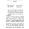 Hardware Support for Stability in a Persistent Architecture