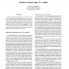Hardware Synthesis from C/C++ Models