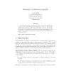 Harmonic evolutions on graphs