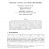 Harmonic Functions and Collision Probabilities