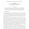 Harsanyi type spaces with knowledge operators