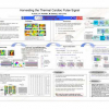Harvesting the Thermal Cardiac Pulse Signal