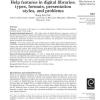 Help features in digital libraries: types, formats, presentation styles, and problems