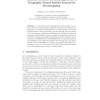 Heuristic Methods for Reducing Errors of Geographic Named Entities Learned by Bootstrapping