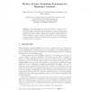 Hidden Markov Modelling Techniques for Haplotype Analysis